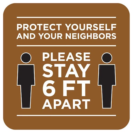 Protect Your Neighbor, Brown, 15, 8456XBR